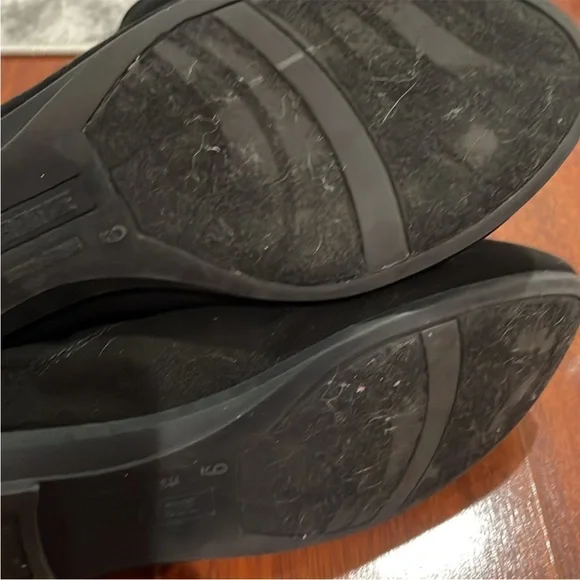 ⭐️LOWER EAST SIDE Black Scrunchie Ankle Boots- Size 9 - Picture 7 of 11